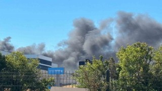 Ankarada depo yangını söndürüldü