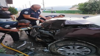 Antakyada trafik kazası: 2 yaralı
