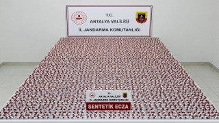 Antalyada 15 bin 184 uyuşturucu hap ele geçirildi