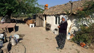 Antalyada hortumun evsiz bıraktığı aile korkudan eve giremiyor bahçede yaşıyor