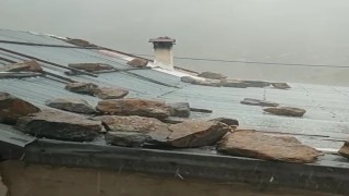 Anzer Yaylasında dolu sürprizi