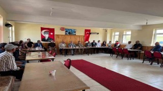 Arpaçayda köylerin ihtiyaçları yerinde incelendi