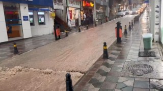 Artvinde sağanak heyelan ve sele neden oldu