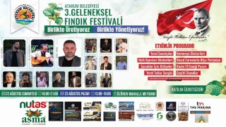 Atakumda Geleneksel Fındık Festivali başlıyor
