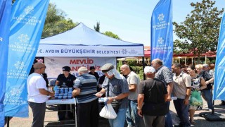 Aydın Büyükşehir Belediyesinden Mevlid Kandili hayrı