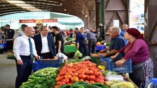 Aydın Valisi Osman Varol, Çinede esnaf ve vatandaşlarla buluştu