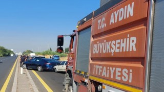 Aydında 8 araçlı zincirleme trafik kazası