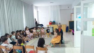 Aydında miniklere afet ve yangın farkındalık eğitimi verildi