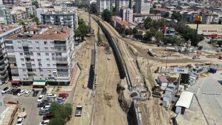 Aydında Yeni Dörtyol Köprülü Kavşağında çalışmalar hız kesmiyor