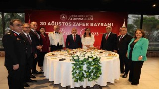 Aydında Zafer Bayramı resepsiyonu gerçekleştirildi