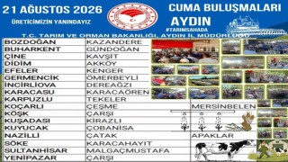 Aydının 17 ilçesinde üreticiler tarım gündemi için buluşacak