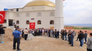 Aydıntepede Hacı Abdullah Erdoğan Camii ibadete açıldı