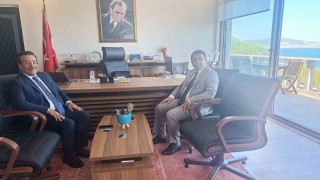 Ayvalık Kaymakamı Çimşite hayırlı olsun ziyareti