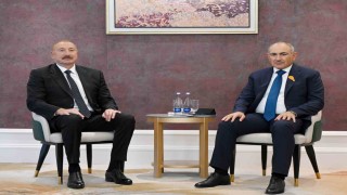 Azerbaycan Cumhurbaşkanı Aliyev, Ermenistan Başbakanı Paşinyan ile Bişkek'de görüştü
