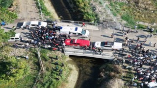 Bafrada sulama kanalına düşen otomobilde kaybolan gençten acı haber