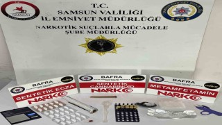 Bafrada uyuşturucu operasyonu: 2 tutuklama