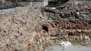Bahçelievlerde inşaatın temelinde tarihi bulgular çıktı