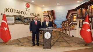 Bakan Baktan Vali Musa Işına ziyaret