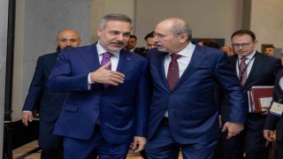 Bakan Fidan, Ürdünlü mevkidaşı Safadi ile görüştü