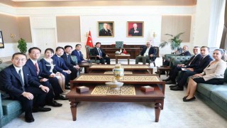 Bakan Memişoğlu, Japonya Temsilciler Meclisi Üyesi Ogushi ile bir araya geldi