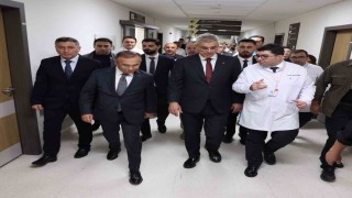 Bakan Memişoğlundan saldırıya uğrayan Yeni Parti Milletvekili Meriçe ziyaret