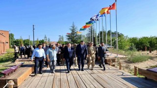 Bakan yardımcısı Çelik, Ahlatta incelemelerde bulundu