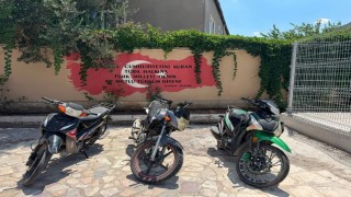 Balıkesirde jandarma dedektifi motosiklet hırsızlarına göz açtırmadı