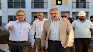 Baraçlı, Kartepe Evlerindeki son hazırlıkları yerinde değerlendirdi