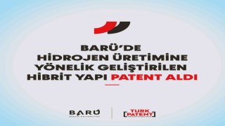 BARÜ hidrojen üretimine yönelik geliştirilen hibrit yapının patentini aldı