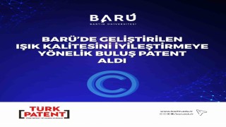 BARÜde geliştirilen ışık kalitesini iyileştirmeye yönelik buluş patent aldı
