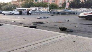 Başakşehirde motosikletler çarpıştı: 1 ölü, 1 yaralı