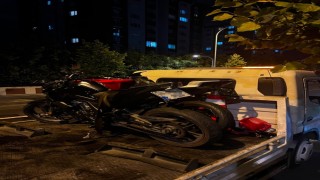 Başakşehirde trafikte tehlikeli hareketler yapan motosikletliye 310 bin lira ceza