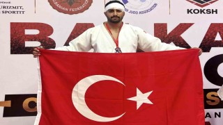 Başından sakatlandı pes etmeyerek Balkan üçüncüsü oldu