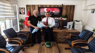 Başkan Arıkan, İlçe Milli Eğitim Müdürü Uğurlu ile görüştü
