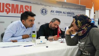 Başkan Bingöl, Tuzla Belediyesinde vatandaşlarla buluştu
