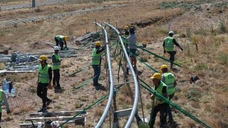 Başkan Büyükkılıçın Erciyesteki yeni projesi yükseliyor: dağ kızağında raylar yerine oturuyor