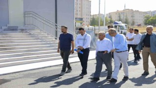 Başkan Büyükkılıçtan 85 milyon TLlik yatırım maliyetli eğitim yuvasında inceleme