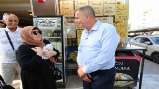 Başkan Şimşek Nişancıpaşa esnafının taleplerini tek tek dinledi