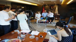 Başkan Zencirci, Çinli tanıtım elçilerini ağırladı