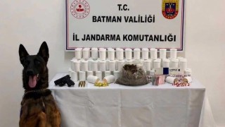 Batmanda 10 binden fazla uyuşturucu hap ele geçirildi