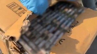 Batmanda 18 bin paket kaçak sigara ele geçirildi