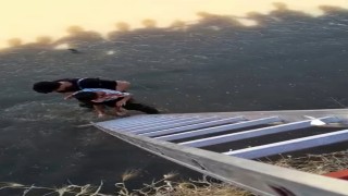 Batmanda dereye düşen 8 yaşındaki çocuk kurtarıldı