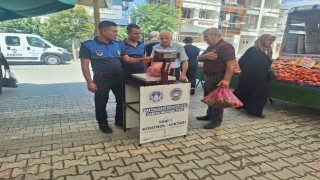 Battalgazi'de semt pazarlarına yönelik denetimler sürüyor