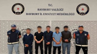 Bayburtta 5 düzensiz göçmen yakalandı