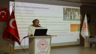 Bayburtta iklim krizinin sağlığa etkileri anlatıldı