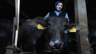 Bayburtun ‘Mandalı Kızı: Köyünün simgesi oldu