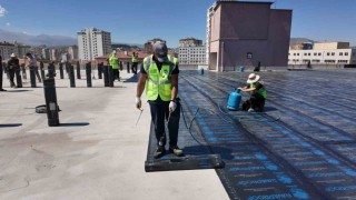 Bedesten katlı otopark çatısı yenileniyor