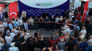 Belediyenin market projesinin 8inci şubesi Marmaraereğlisinde açıldı