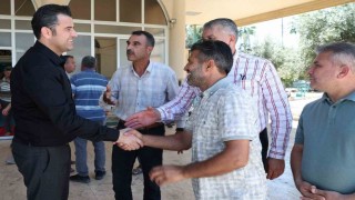 Beşikçi, Huzurkentte 5 mahalle muhtarı ve vatandaşlarla buluştu