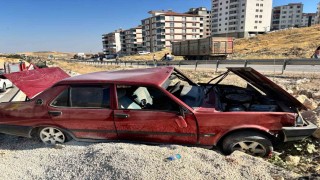 Besnide kontrolden çıkan otomobil şarampole girdi: 1 yaralı